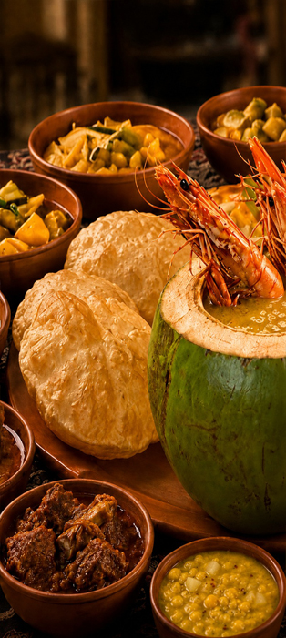 Non-vegetarian Bangla Bhoj