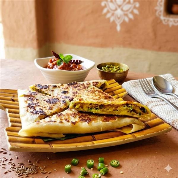 Chicken Moglai Paratha