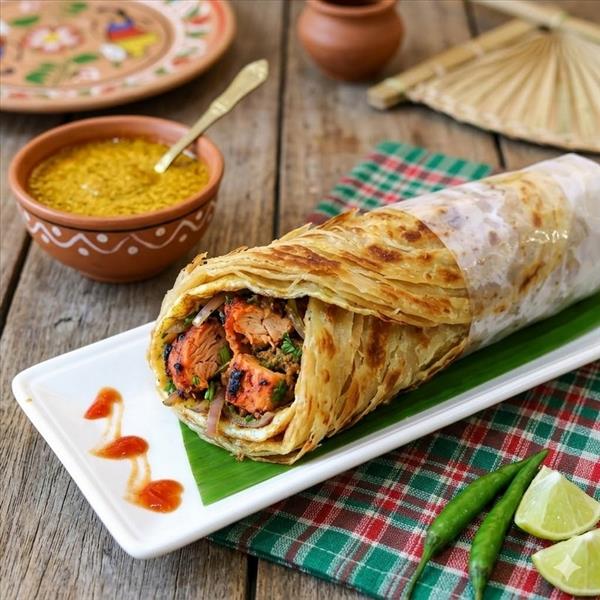 Kolkata Roll - Chicken Tikka