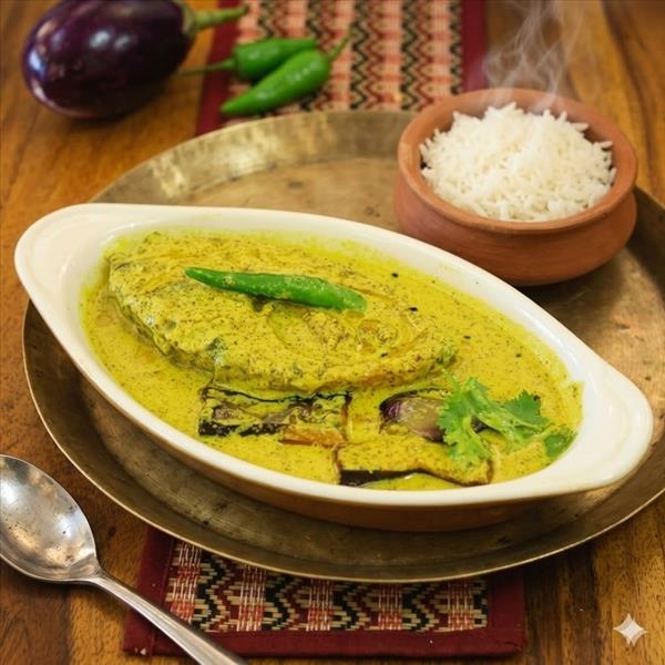 Shorshe Ilish Begun Diye
